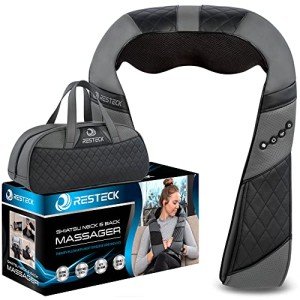 RESTECK Heated 3D Neck and Back Massager