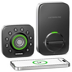 U-Bolt Pro Smart Lock: Keyless Fingerprint & Bluetooth