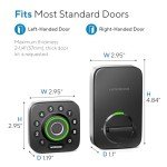 U-Bolt Pro Smart Lock: Keyless Fingerprint & Bluetooth