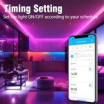 VOLIVO 100 FT WiFi LED Strip Lights with Voice Control