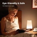 Portable Touch Control LED Table Lamp with USB Charger