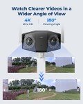 Reolink 4K Outdoor Smart Security Camera 180°