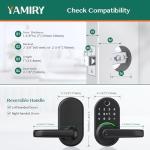 Smart Keyless Door Lock with Fingerprint & App