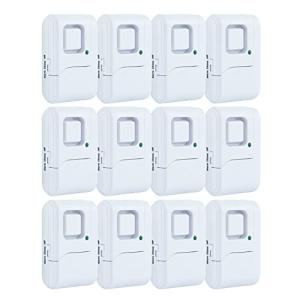 12-Pack Personal Window and Door Security Alarms