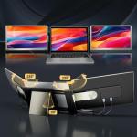Teamgee 15.6” Portable Triple Laptop Monitor