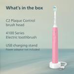 Philips Sonicare 4100 Electric Toothbrush - Deep Pink