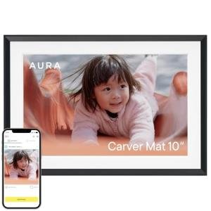 Aura 10.1" HD Digital Picture Frame - Easy Setup