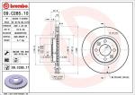 Brembo UV Coated Front Brake Rotor for Vehicles