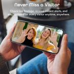 Geeni Smart Video Doorbell with Alexa & Google Assistant