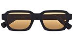 RETROSUPERFUTURE Caro Sunglasses - Black/Brown Lens