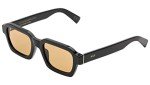 RETROSUPERFUTURE Caro Sunglasses - Black/Brown Lens