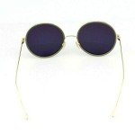 Dita Freebird Gray Oval Sunglasses for Women