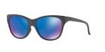Oakley Women's Cateye Polarized Sunglasses - Steel/Sapphire