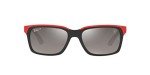 Ray-Ban Scuderia Ferrari Rectangular Sunglasses - Black/Red