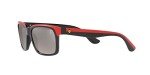 Ray-Ban Scuderia Ferrari Rectangular Sunglasses - Black/Red