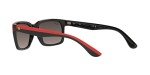 Ray-Ban Scuderia Ferrari Rectangular Sunglasses - Black/Red