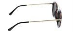 Peepers Women's Round Polarized Sunglasses - Black Marble
