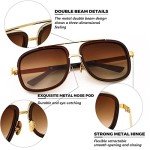 Retro Aviator Sunglasses for Men and Women