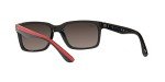 Ray-Ban Scuderia Ferrari Rectangular Sunglasses - Black/Red