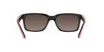 Ray-Ban Scuderia Ferrari Rectangular Sunglasses - Black/Red