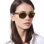 Ray-Ban New Wayfarer Polarized Sunglasses, Honey Brown