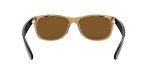 Ray-Ban New Wayfarer Polarized Sunglasses, Honey Brown