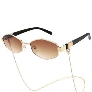 Trendy Hexagon Designer Sunglasses for Women