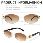 Trendy Hexagon Designer Sunglasses for Women