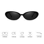 Retro Oval Cat Eye Sunglasses for All