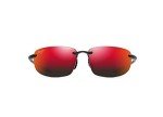 Maui Jim Hookipa Polarized Rimless Sunglasses - Black