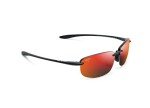 Maui Jim Hookipa Polarized Rimless Sunglasses - Black