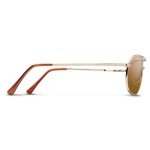 Suncloud Patrol Polarized Sunglasses in Gold/Brown