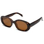 Retro Oval Polarized Sunglasses for Trendy Style