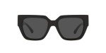Versace Black Frame Sunglasses with Dark Grey Lenses