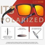 DioKiw Lightweight Polarized Sunglasses for Men