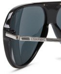 Carrera Hot/S Unisex Sunglasses - Black/Grey Lens