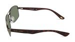 Skechers Men's Matte Gunmetal Rectangular Sunglasses