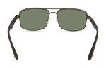 Skechers Men's Matte Gunmetal Rectangular Sunglasses