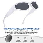 Trendy Wrap Around UV Protection Sunglasses