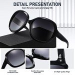 Trendy Women’s Polarized Oversized Sunglasses - UV400