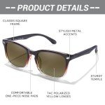 FIMILU Women's Polarized Designer Sunglasses