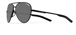 Tifosi Shwae Satin Black Aviator Sunglasses