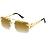 Kepoita Square Rimless Men's Fashion Sunglasses