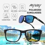 Myway Luxury Blue Mirror Sunglasses for Men & Women