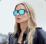 Myway Luxury Blue Mirror Sunglasses for Men & Women