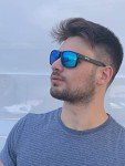 Myway Luxury Blue Mirror Sunglasses for Men & Women