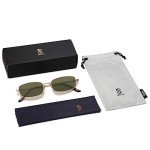 SOJOS Retro Y2K Narrow Rectangle Sunglasses
