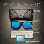 Myway Luxury Blue Mirror Sunglasses for Men & Women