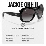 Ray-Ban Jackie Ohh II Butterfly Sunglasses Bundle