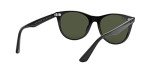 Ray-Ban Wayfarer II Round Sunglasses - Black/G-15 Green